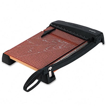 Made-To-Stick Heavy-Duty 18-Sheet Paper Trimmer Wood Base 15 x 12 MA40684